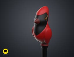 Hunter’s Flapjack Palisman Staff – The Owl House 3d model