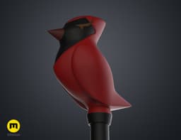 Hunter’s Flapjack Palisman Staff – The Owl House 3d model