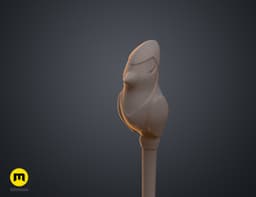 Hunter’s Flapjack Palisman Staff – The Owl House 3d model