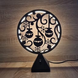 LED Ring Lamp 3d model