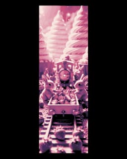 The bunnies are hard at work during the Strawberry Harvest - Set of bookmarks 3d model