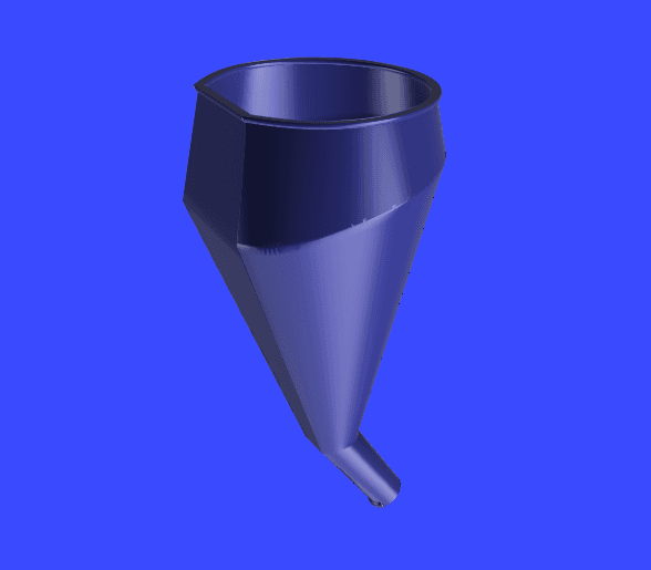 Set Down Oil Funnel 3d model
