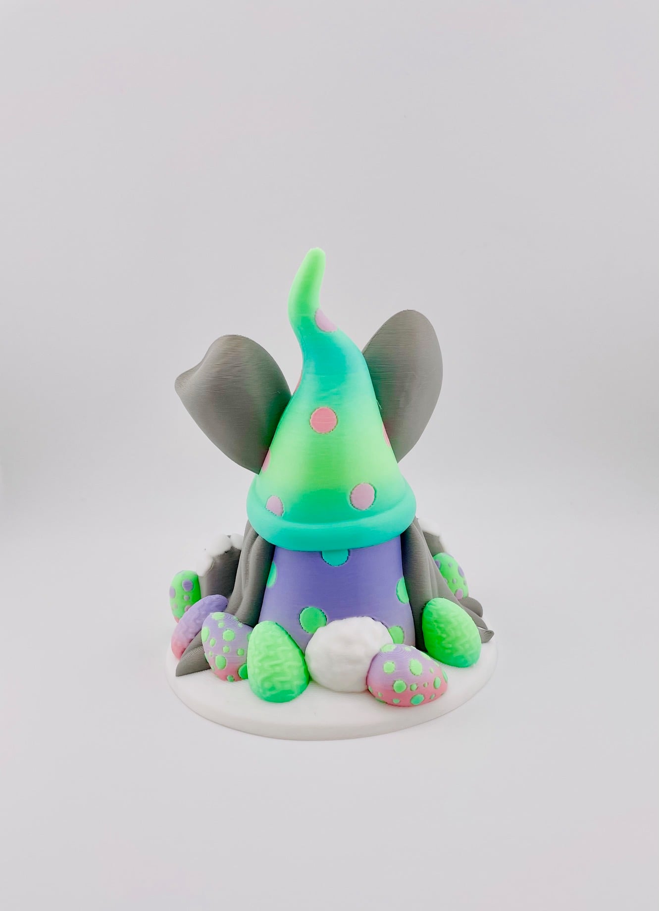 Easter Bunny Gnome with Candy 3d model