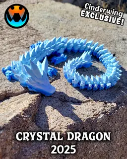 Crystal Dragon 2025 3d model