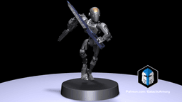 1:48 Scale Battle Droid Army - BX Commando Droids - 3D Print Files 3d model