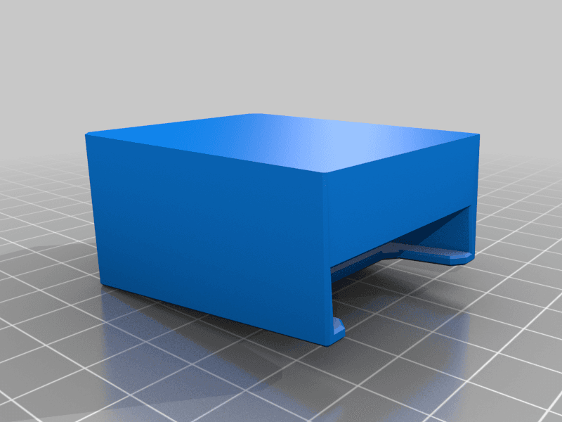 Apple TV Under The Table Remote Holder 3d model