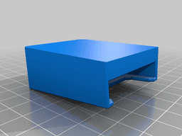 Apple TV Under The Table Remote Holder 3d model
