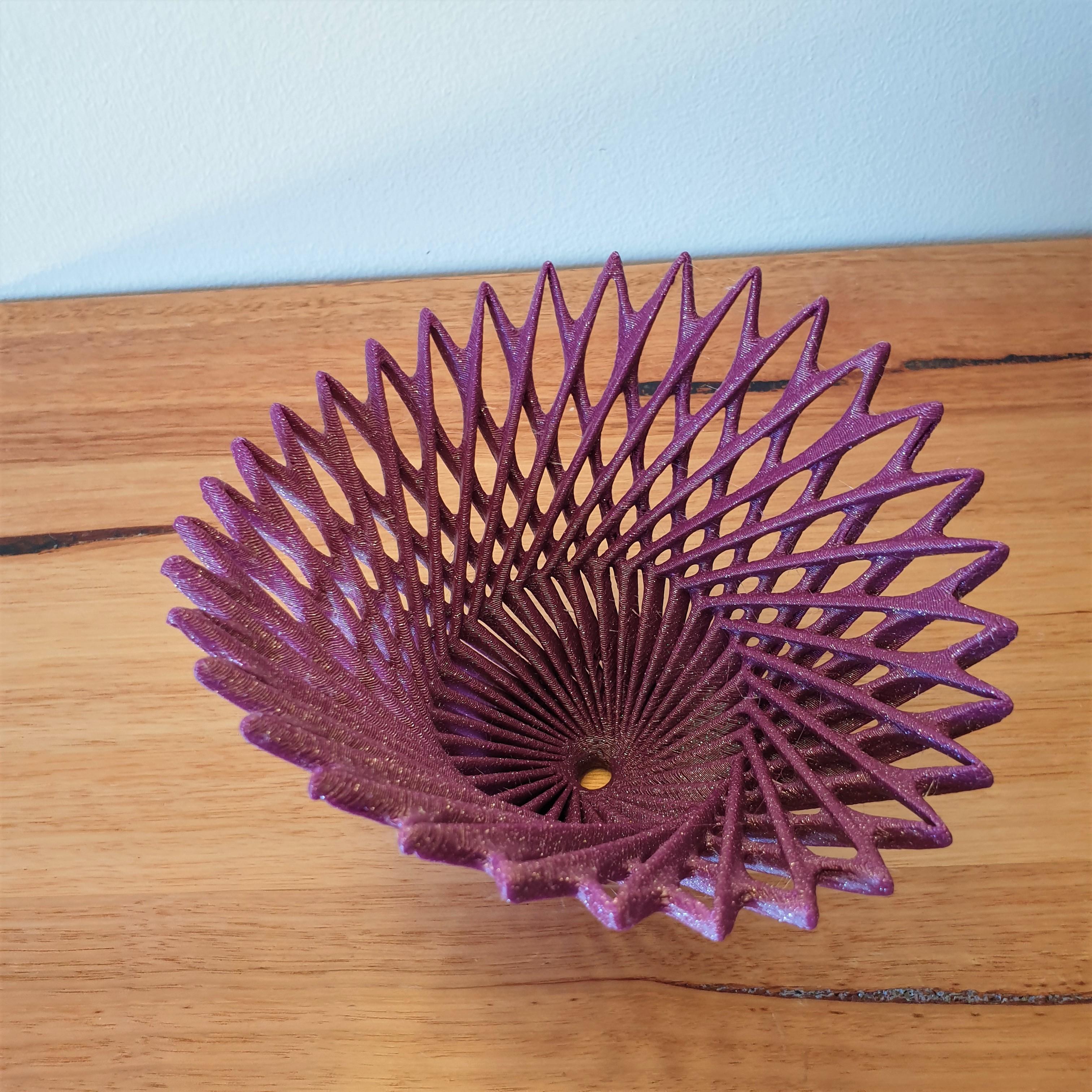 Fan Vase 3d model