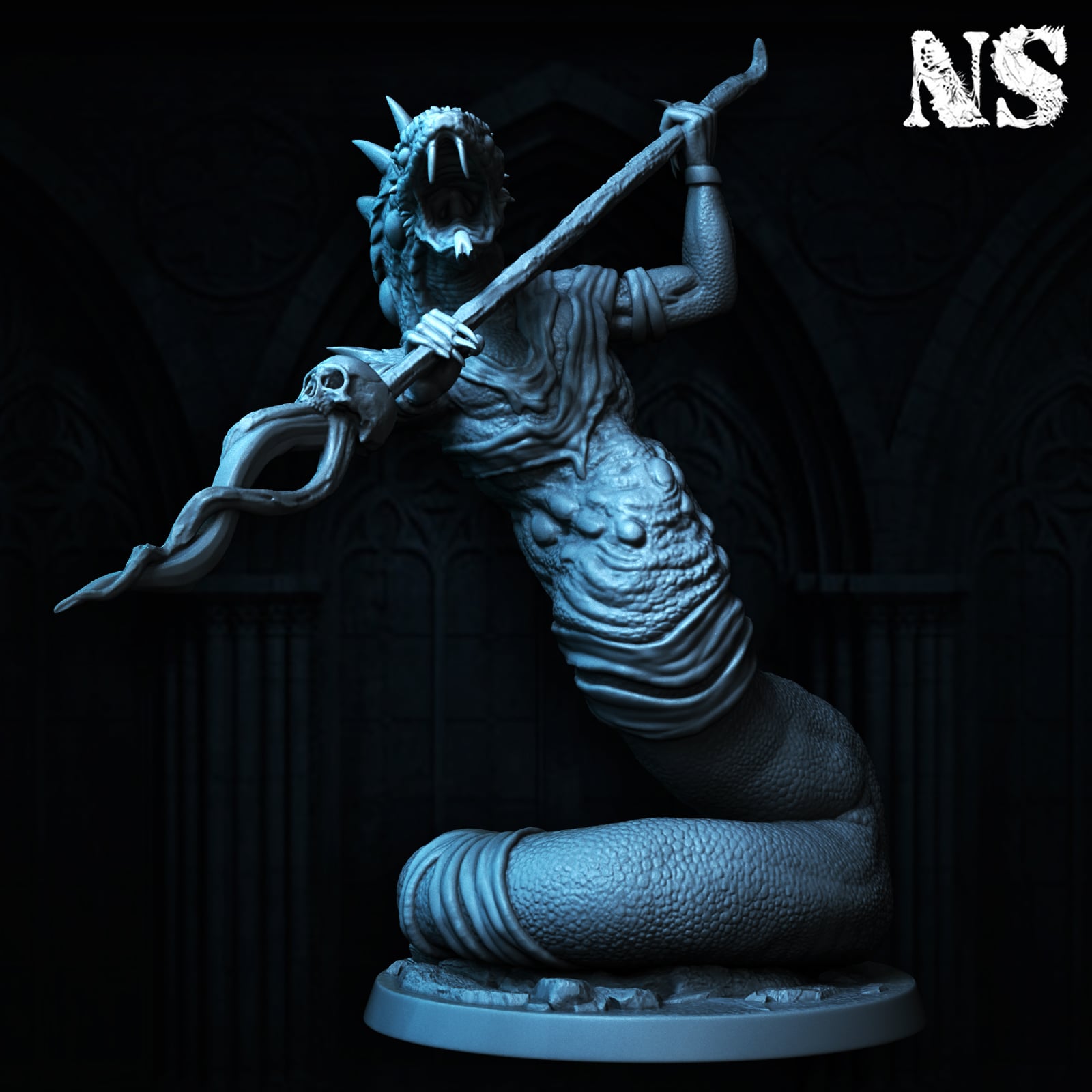 Serpent People x4 3d model