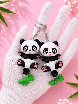 Cute Flexi Baby Panda Toy / Keychain - FREE 3d model