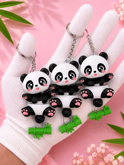 Cute Flexi Baby Panda Toy / Keychain - FREE 3d model