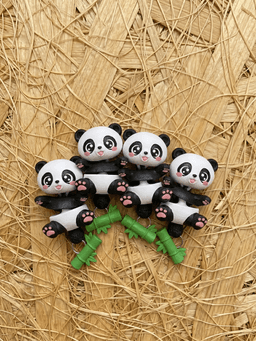 Cute Flexi Baby Panda Toy / Keychain - FREE 3d model