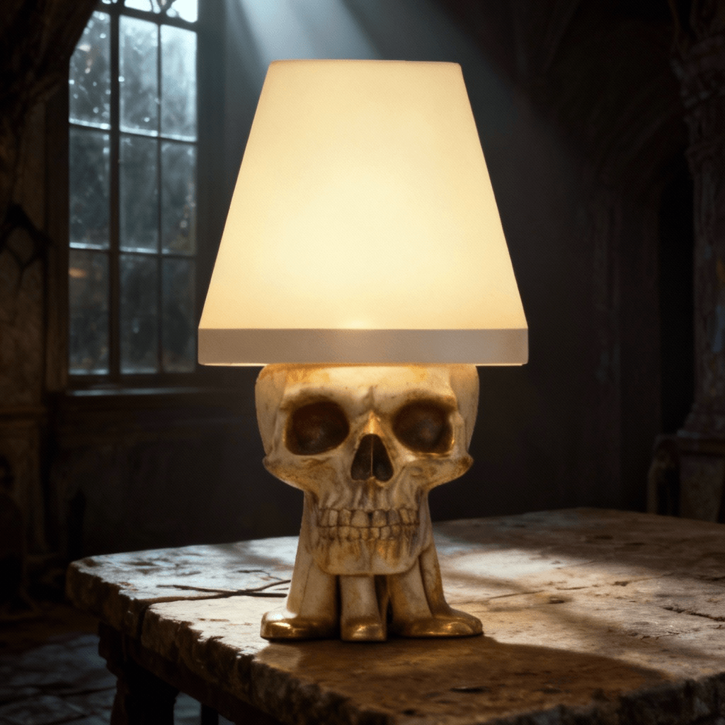 Skull Lamp 3d model