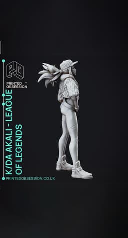 KDA Akali - LEAGUE OF LEGENDS - 30 cm model. 3d model