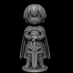 Frieren: Beyond Journey’s End – Chibi Collection 3d model