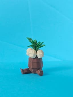 Exeggutor Low Poly Pokemon 3d model