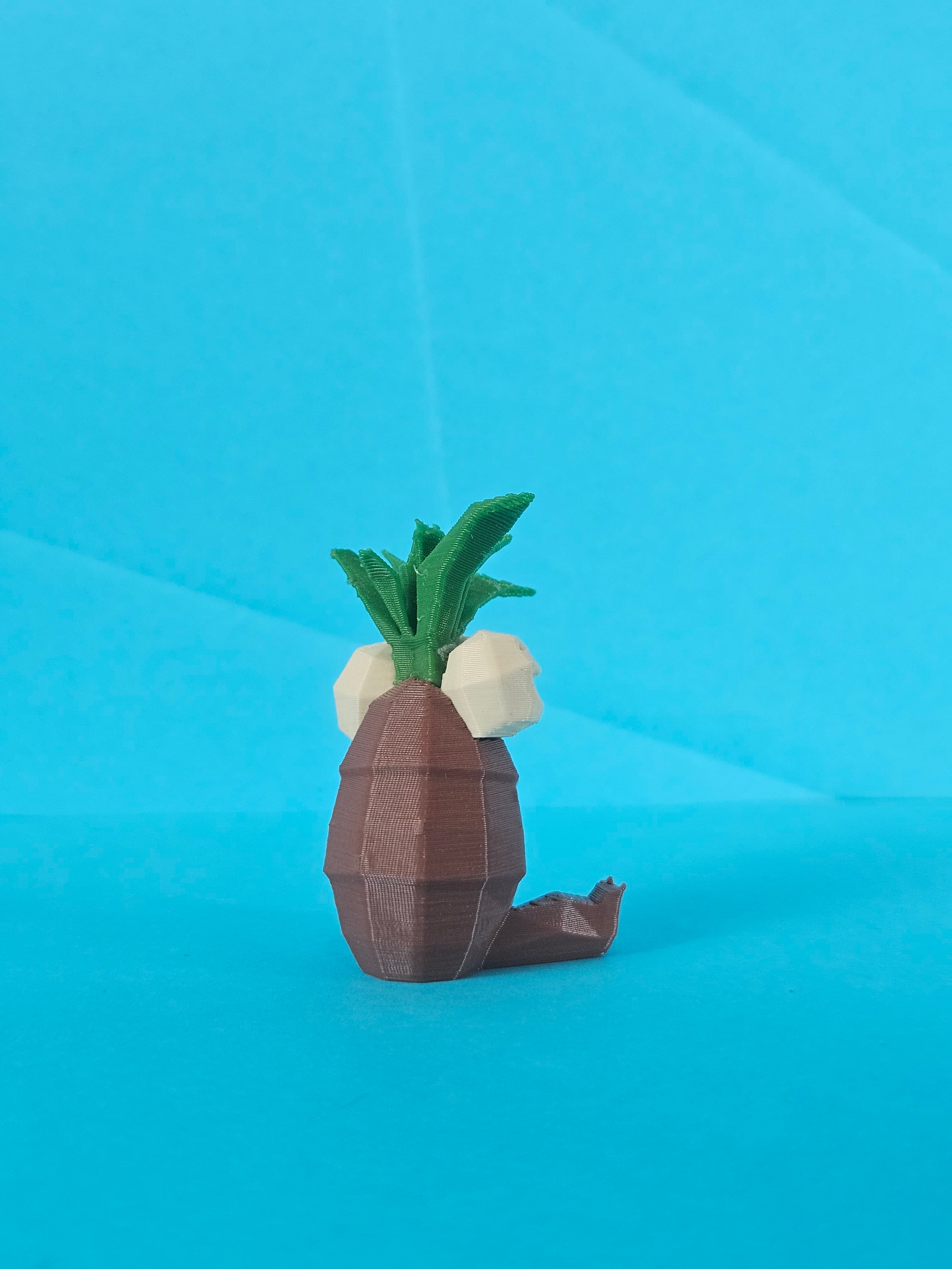 Exeggutor Low Poly Pokemon 3d model