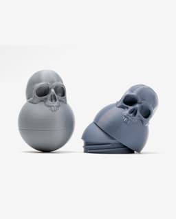 Rolling Skull 3d model