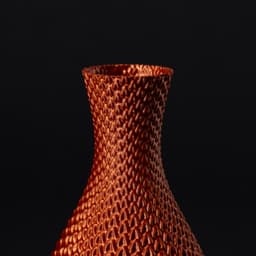 Minimalist Vase with Braided Motif (vase mode) 3d model