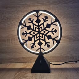 Ring LED Lamp - Set 8 - 10 interchangeable faces 3d model