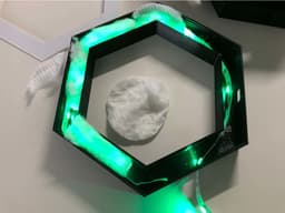 LED Hexagon Panels and Shelfs 3d model