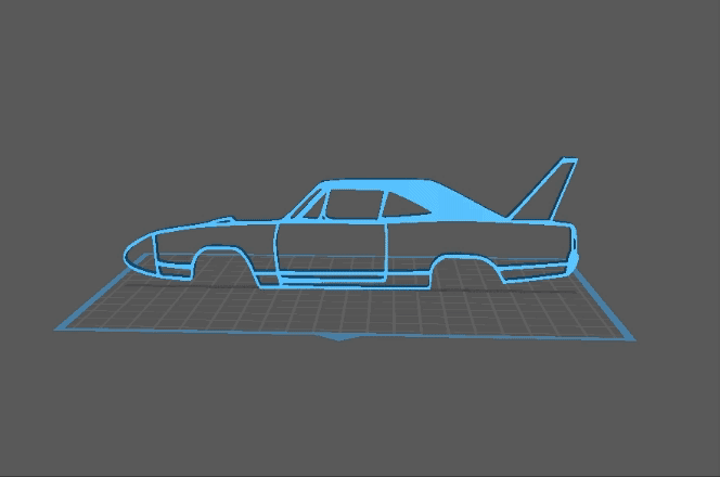 Playmouth - Superbird Wall Art 3d model