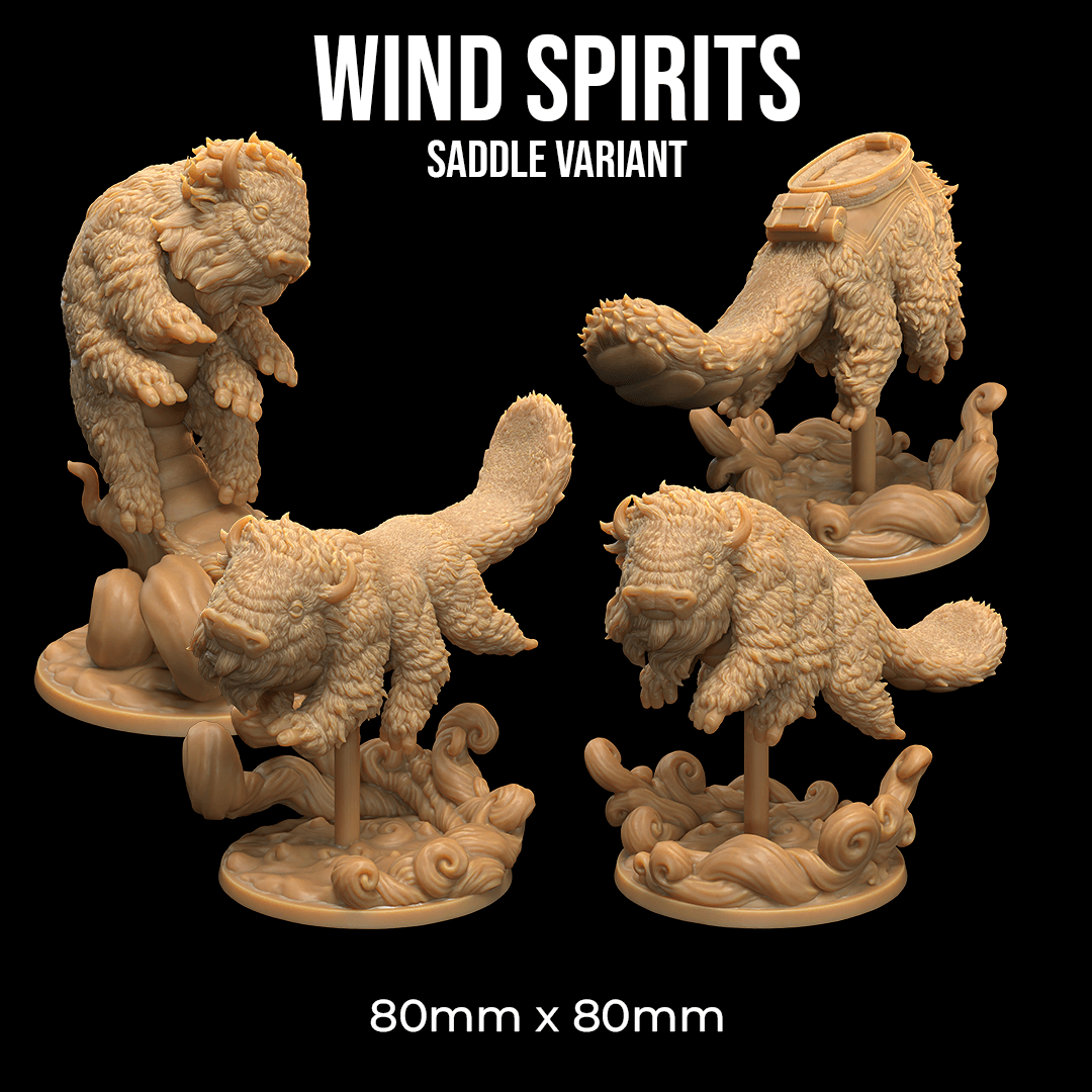 Wind Spirits 3d model