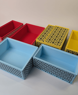 PatternBox - Large box collection 3d model