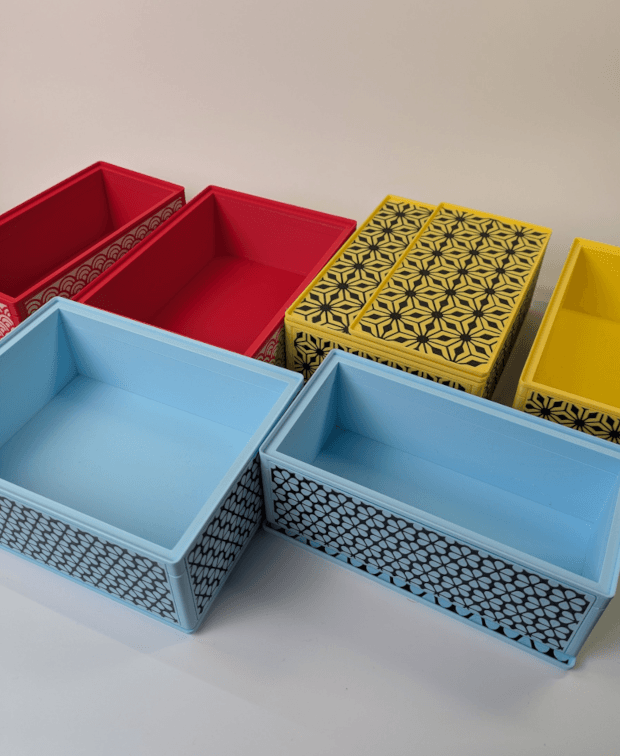 PatternBox - Large box collection 3d model