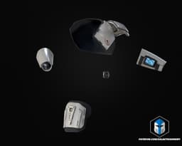 HD2 - UF-16 Inspector Armor - 3D Print Files 3d model