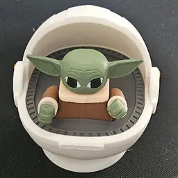 Soooo cute... sits on my desk now using the force to motivate me.. 3d model