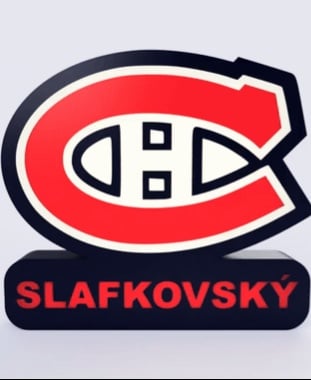 Montreal Canadiens Sign – LED Strip Compatible 3d model