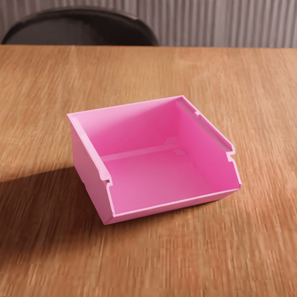 Modular Stacking Storage Bin Parts Organizer 3d model
