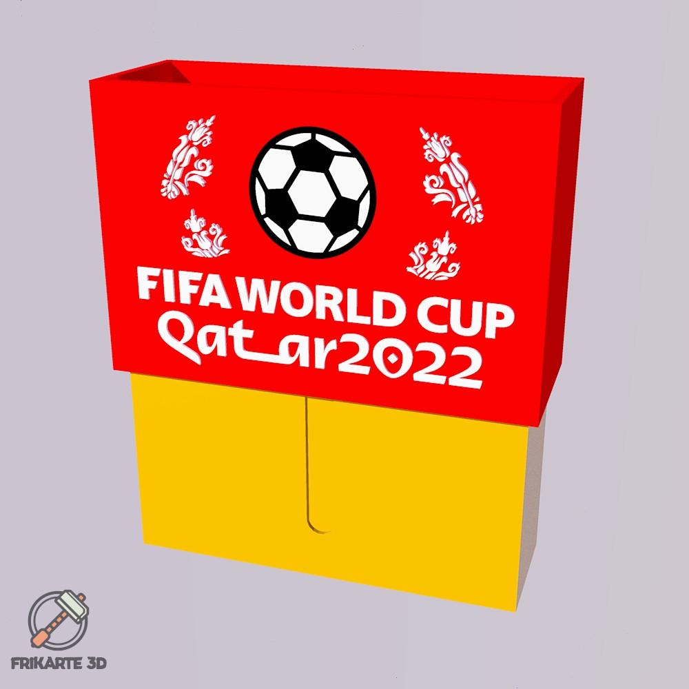 Toothstick Dispenser FIFA WORLD CUP Qatar 2022 3d model