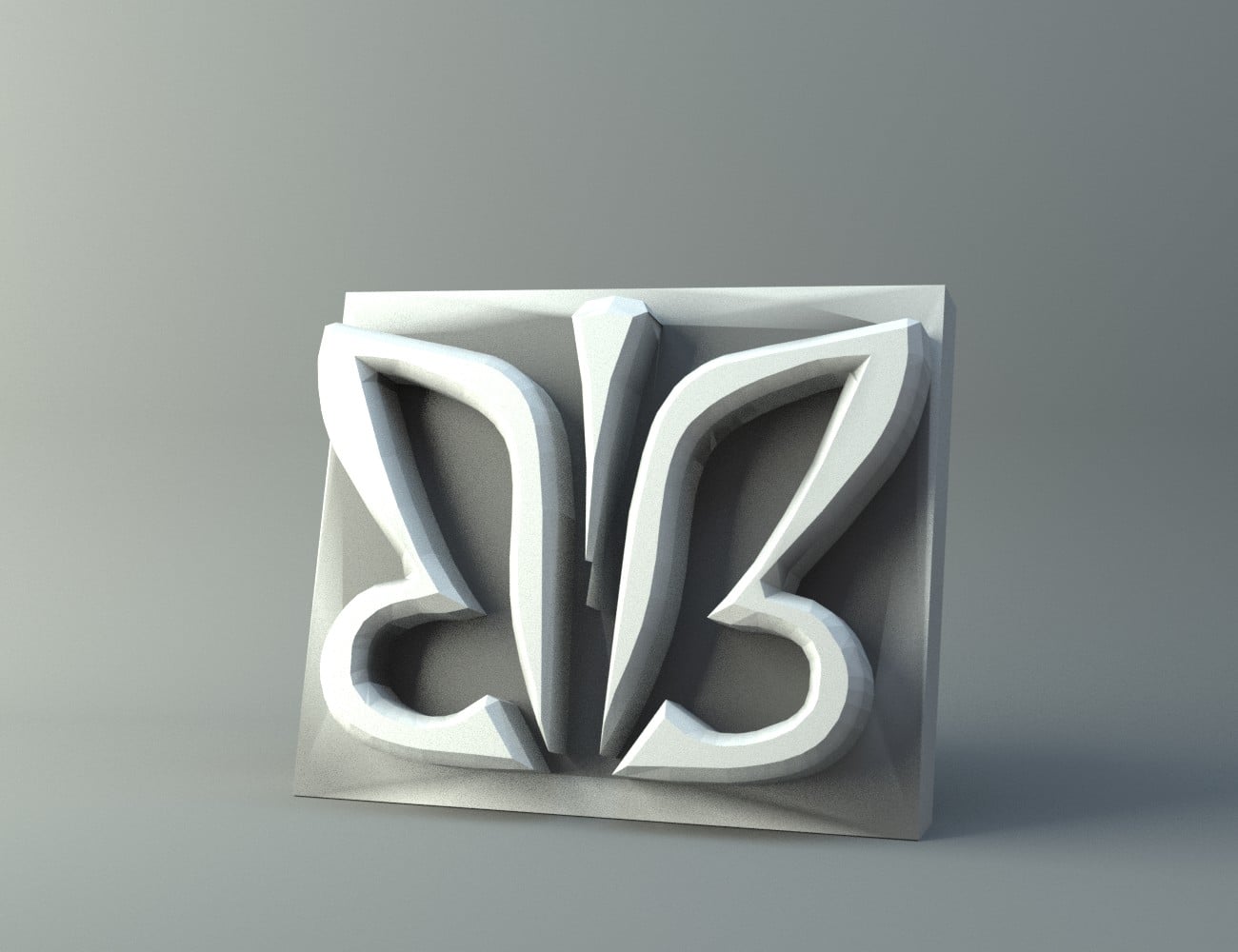 Stamp leather series 3d model