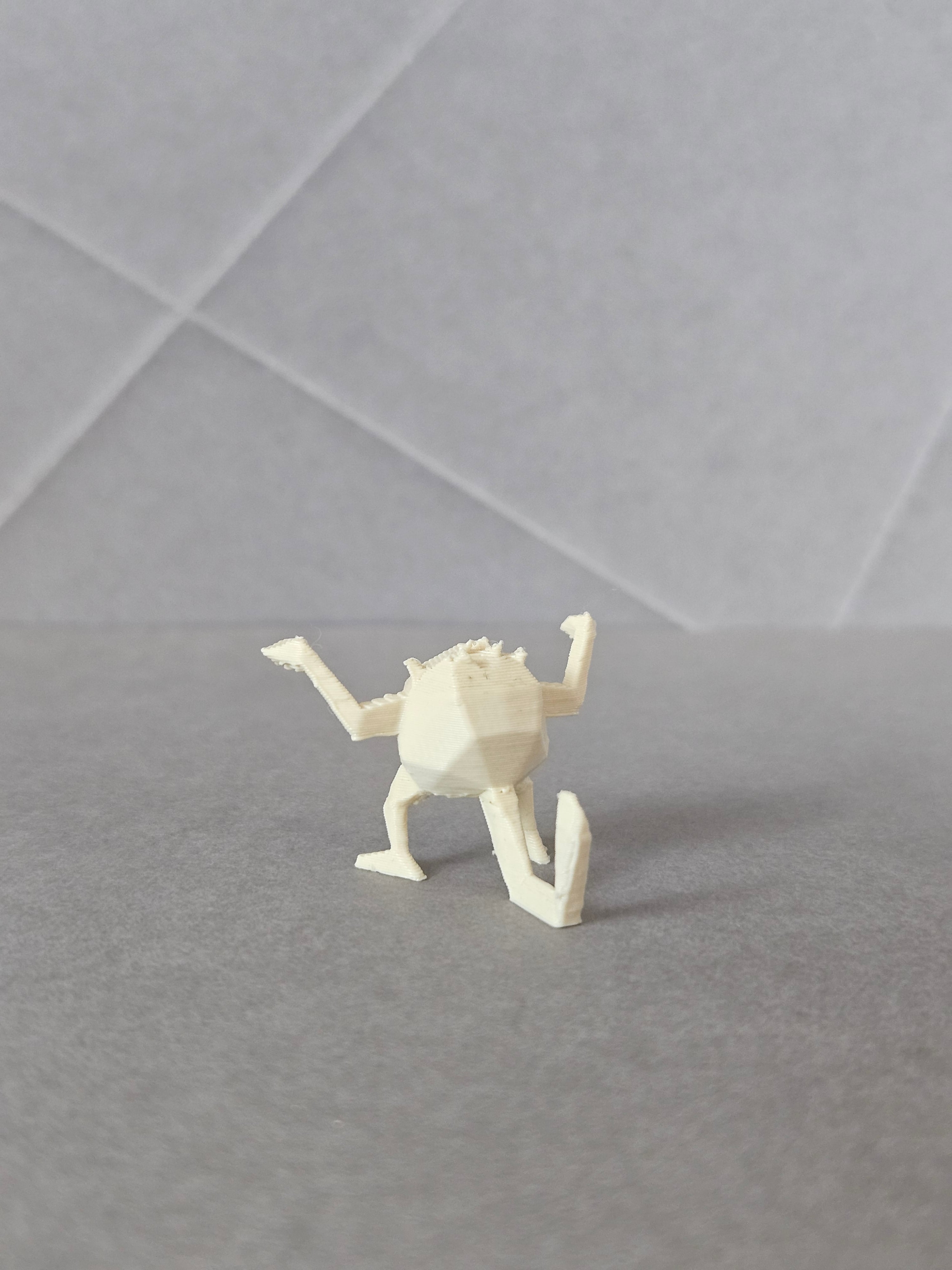 Mankey Low Poly Pokemon 3d model