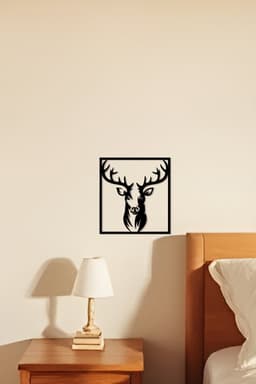 Deer Wall Art, Wall Decor, Home Decor 3d model