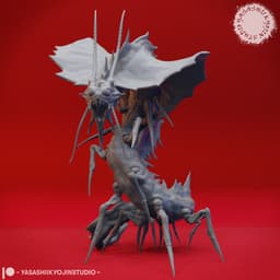 Remorhaz - Tabletop MIniature 3d model
