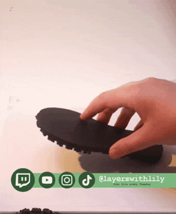 Leafy Shoe Tread - D7tread 3d model