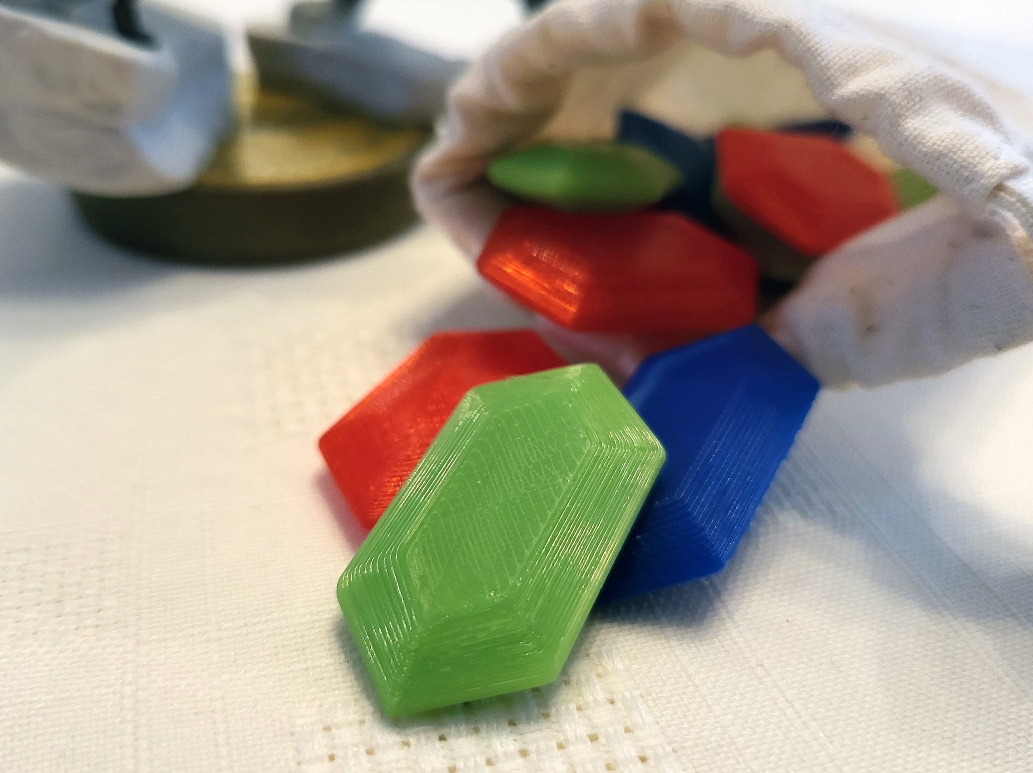 Zelda rupee 3d model