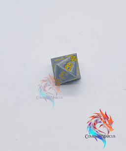 MTG Basic Dice Counters - Set of 4 / No supports / 3mf included 3d model