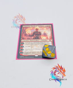 MTG Basic Dice Counters - Set of 4 / No supports / 3mf included 3d model