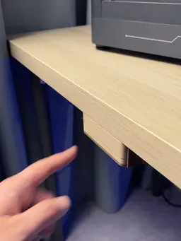 Modular Under Desk Drawer | MagSafe Module | Push-Push Lock 3d model