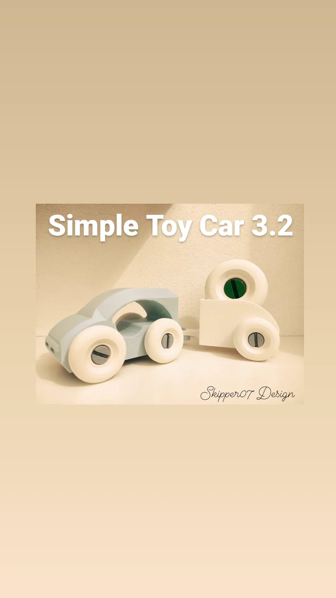 Simple Toy Car 3.2 3d model