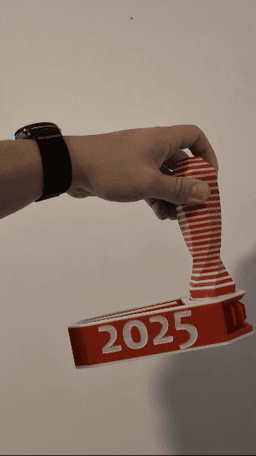HexHoot 2025 - 90dB Loud Noise Maker 3d model