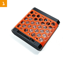 AA Battery Holders – With Switch and Power Hub 3d model