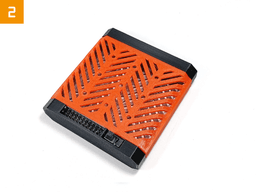 AA Battery Holders – With Switch and Power Hub 3d model