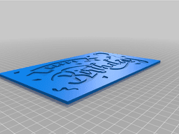 Interchangeable Sign Light Box (Halloween, Party, Poker, etc.) 3d model