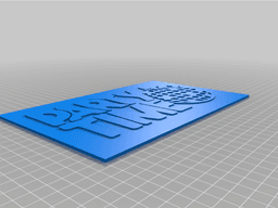 Interchangeable Sign Light Box (Halloween, Party, Poker, etc.) 3d model