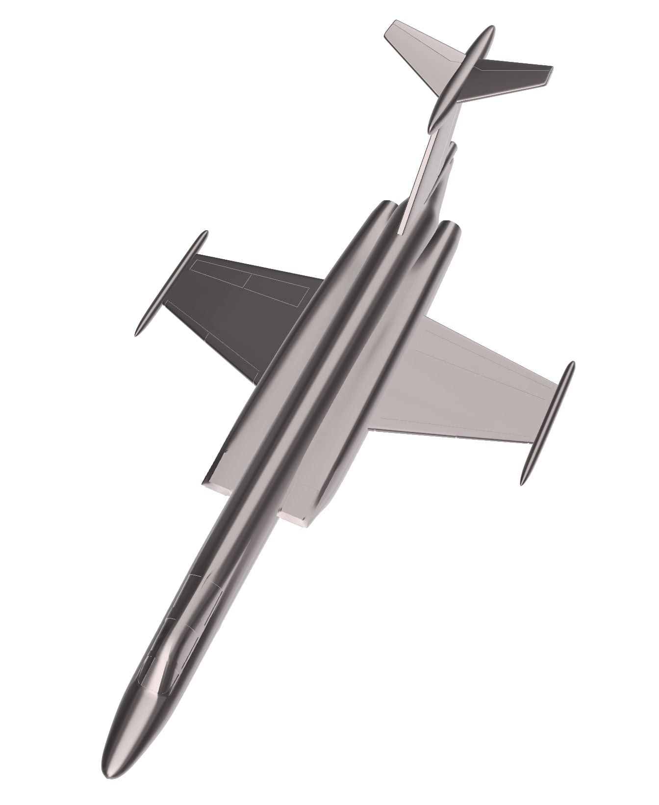 Martin XB-68 3d model